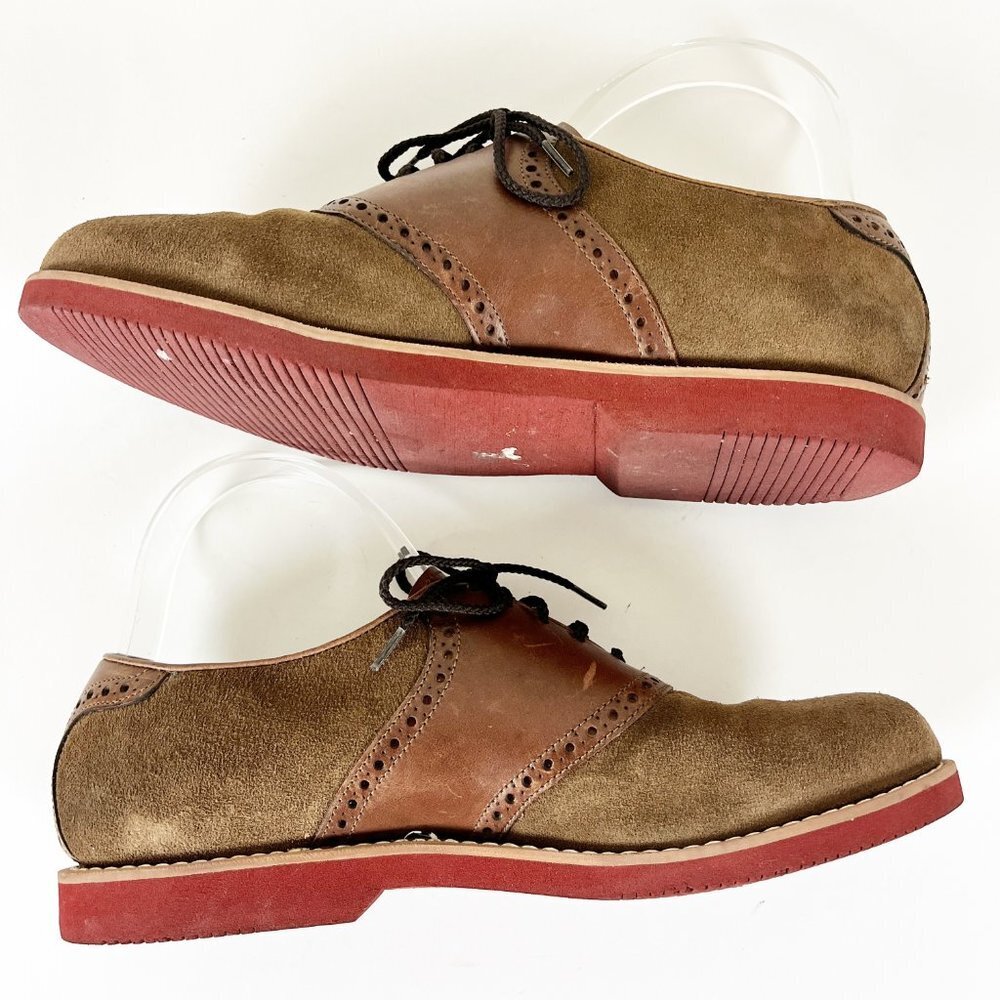 2/$30 Florsheim Suede Oxford 8.5D - Picture 3 of 6